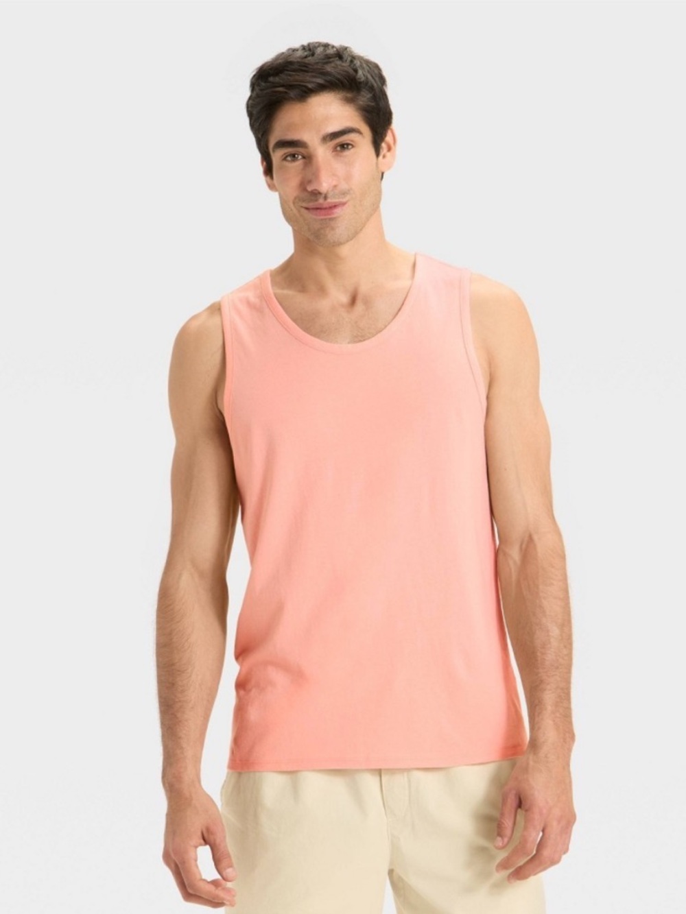Men's Tank Top - Goodfellow & Co
Peach Orange M